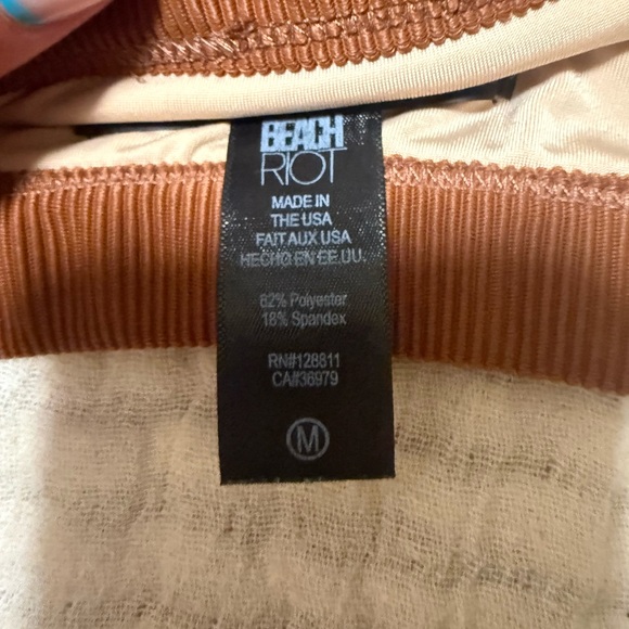 Beach Riot Rust Bikini Set M - Picture 5 of 6